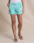 The front view of the Southern Tide 5" Caroline Printed Short by Southern Tide - Florida Keys