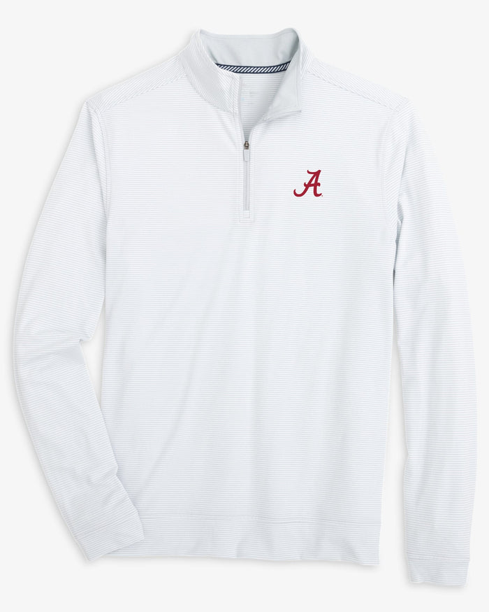 Alabama Crimson Tide Cruiser Micro-Stripe Heather Quarter Zip