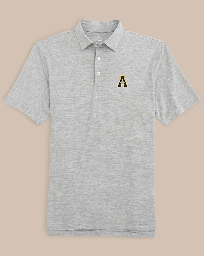 App State Mountaineers Driver Spacedye Polo C_Polo Shirts Southern Tide