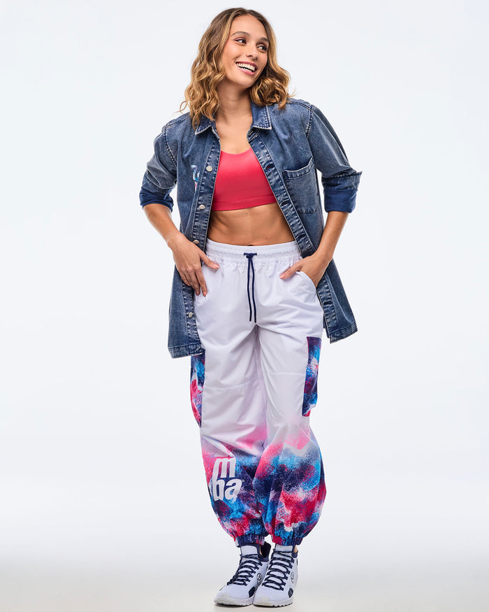 Soft Navy # Apres Zumba Button-Up Shacket