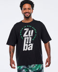 Bold Black # Apres Zumba Men's Crew Neck Tee
