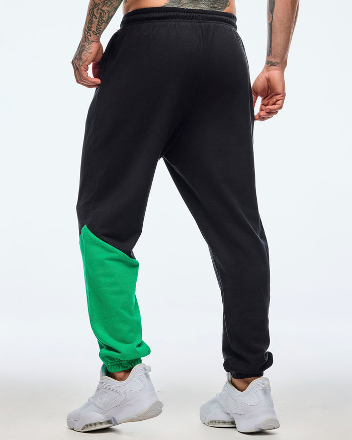 Bold Black # Apres Zumba Men's Slouch Sweatpants