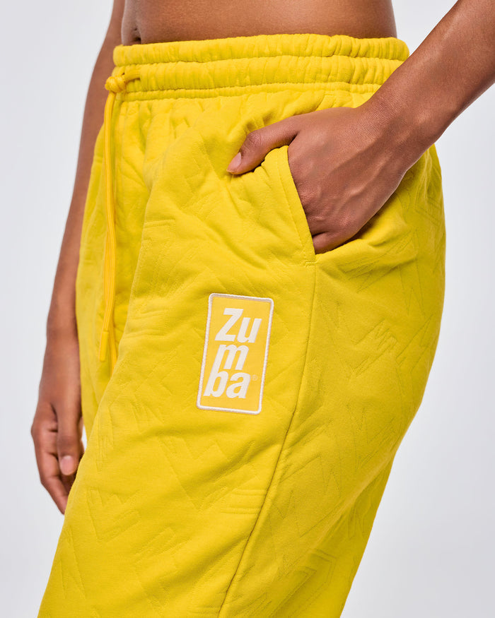 Sunrays # Apres Zumba Quilted Slouch Sweatpants