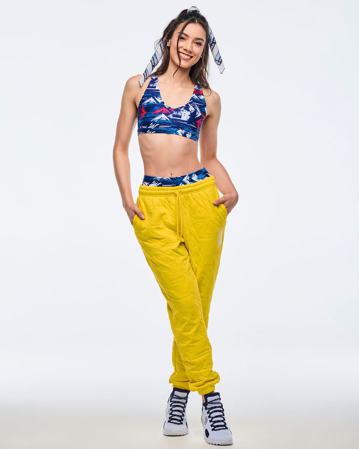Sunrays # Apres Zumba Quilted Slouch Sweatpants