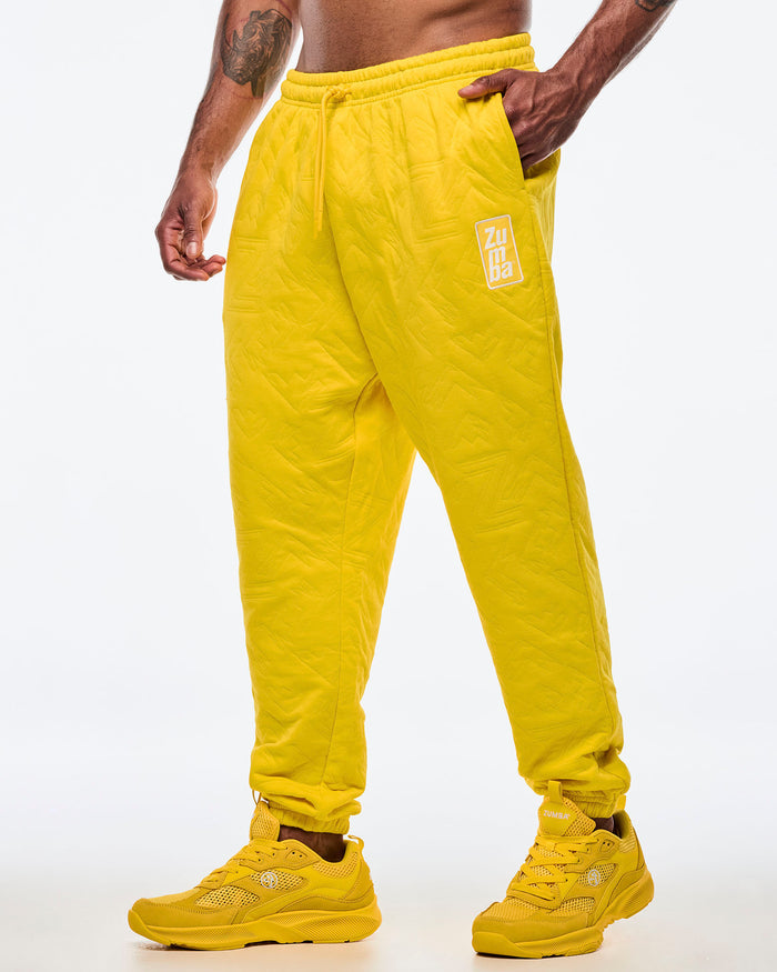 Sunrays # Apres Zumba Quilted Slouch Sweatpants