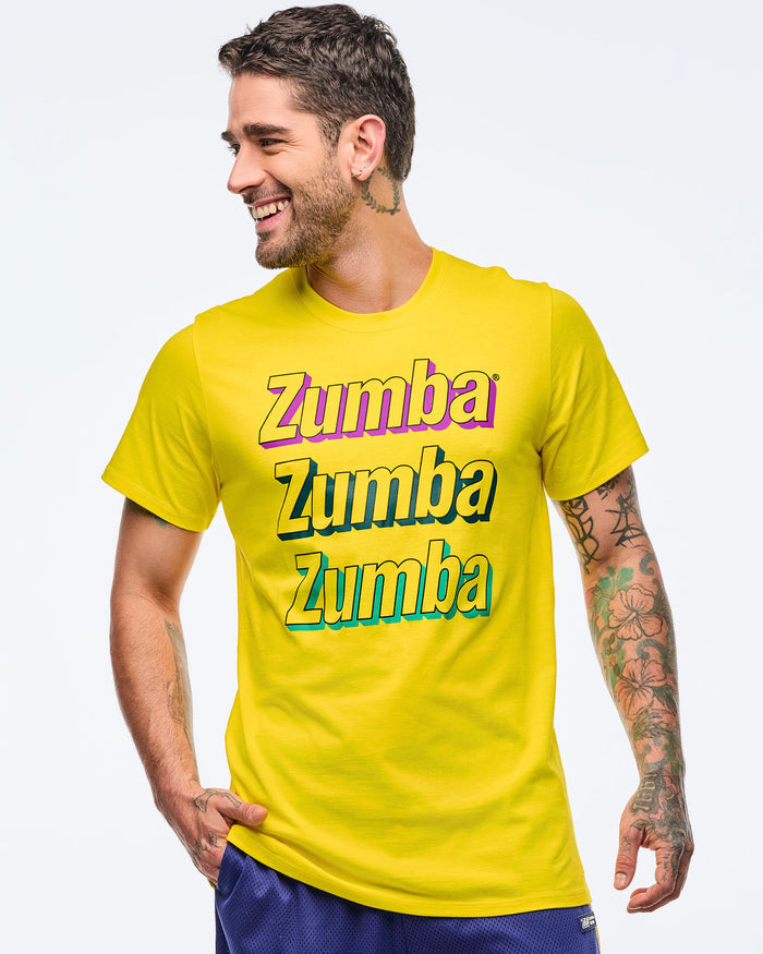 Sunrays # Apres Zumba Unisex Crew Neck Tee - Sunrays