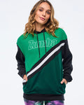 Bold Black # Apres Zumba Unisex Pullover Hoodie