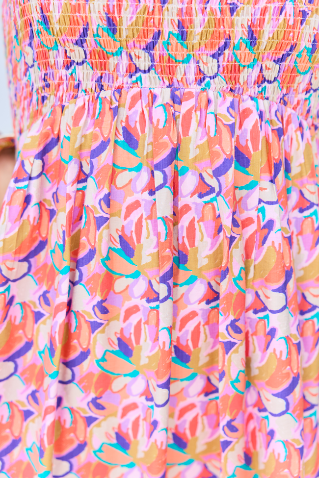Ashley Pink Floral Maxi Dress FINAL SALE