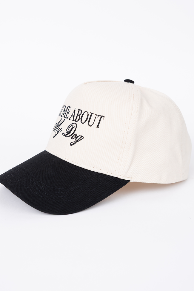 Ask Me About My Dog Black Trucker Hat FINAL SALE