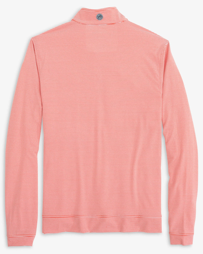 Auburn Tigers Cruiser Micro-Stripe Heather Quarter Zip