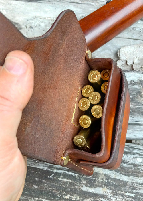 ***Available To Purchase Now*** Large Ammo / Survival Leather Belt Pouch