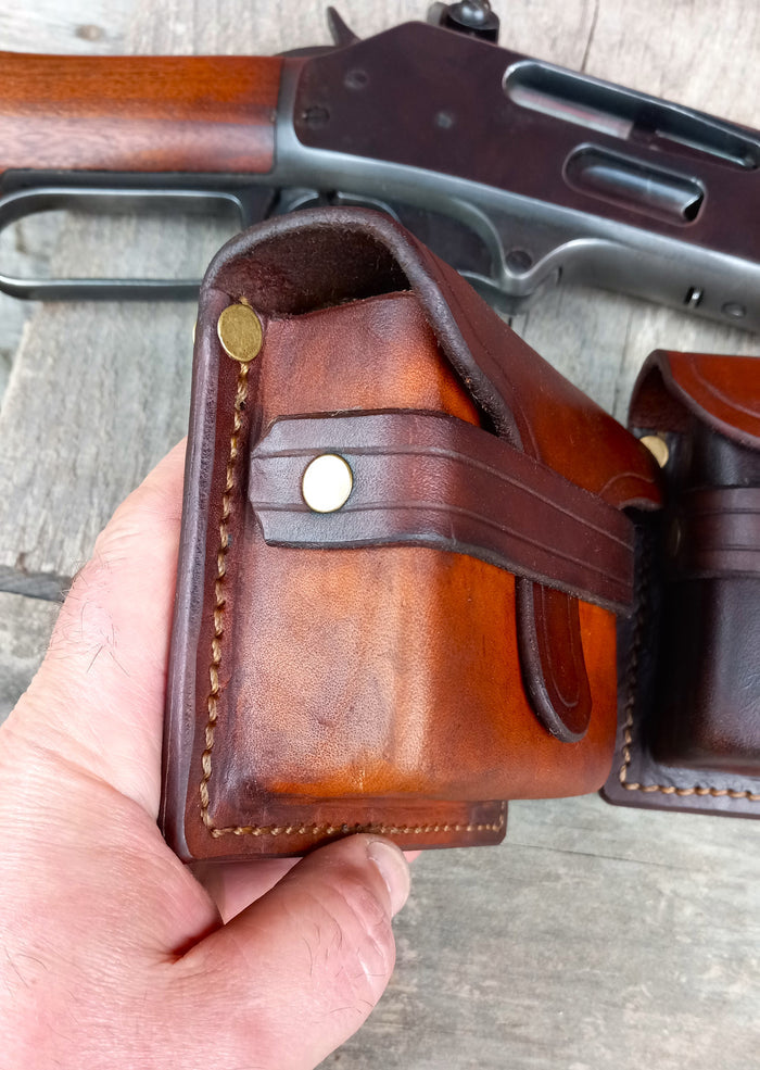 ***Available To Purchase Now*** Large Ammo / Survival Leather Belt Pouch