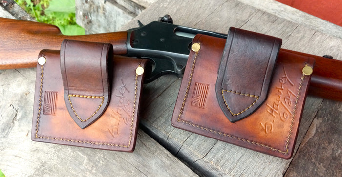 ***Available To Purchase Now*** Large Ammo / Survival Leather Belt Pouch