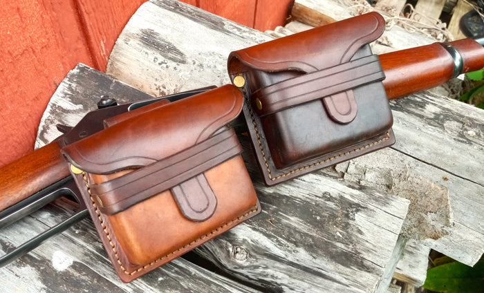 ***Available To Purchase Now*** Large Ammo / Survival Leather Belt Pouch