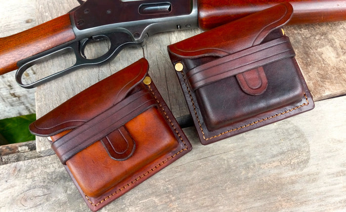 ***Available To Purchase Now*** Large Ammo / Survival Leather Belt Pouch