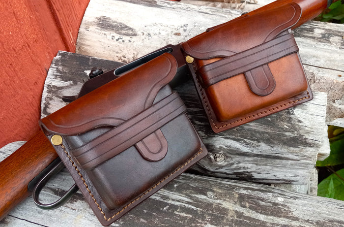 ***Available To Purchase Now*** Large Ammo / Survival Leather Belt Pouch