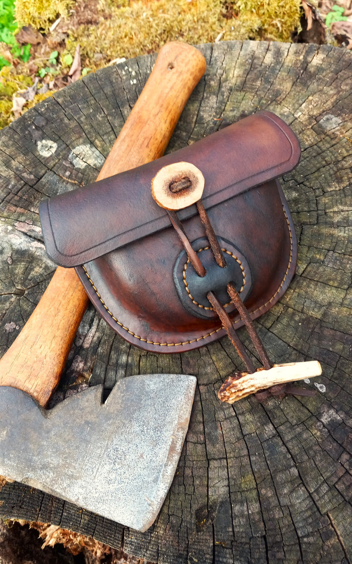 ****Available To Purchase Now**** Leather Frontier Possibles Bag