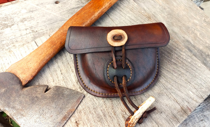 ****Available To Purchase Now**** Leather Frontier Possibles Bag