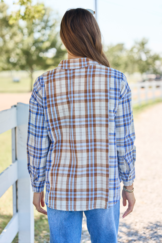 Backroad Blue Plaid Flannel