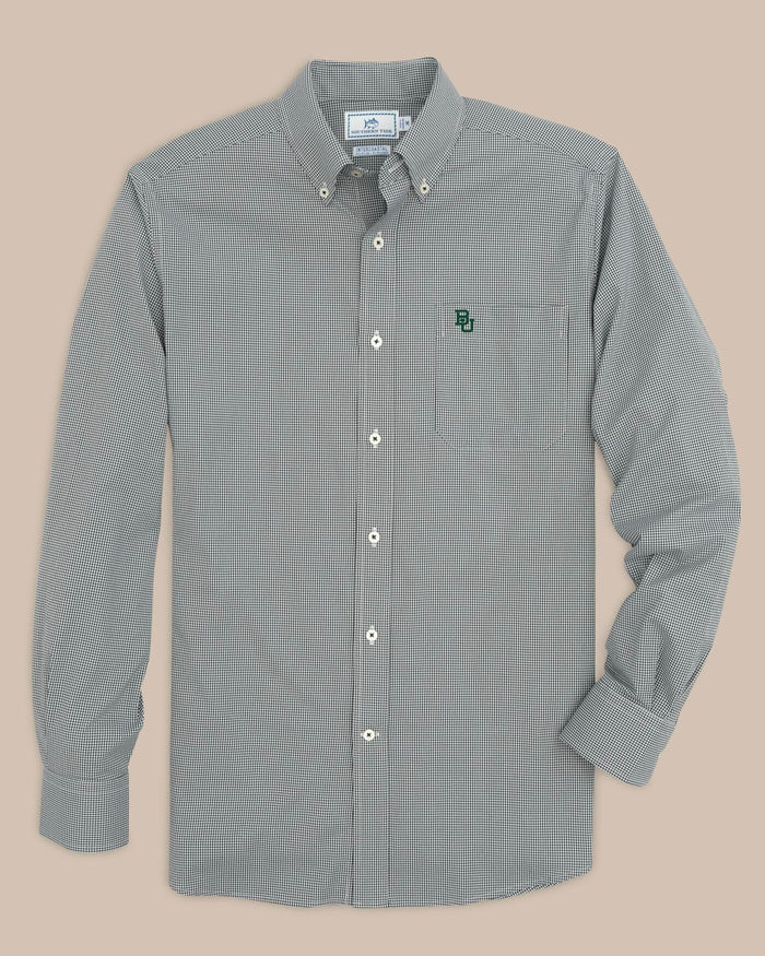 Baylor Gingham Button Down Shirt C_Sportshirts Southern Tide