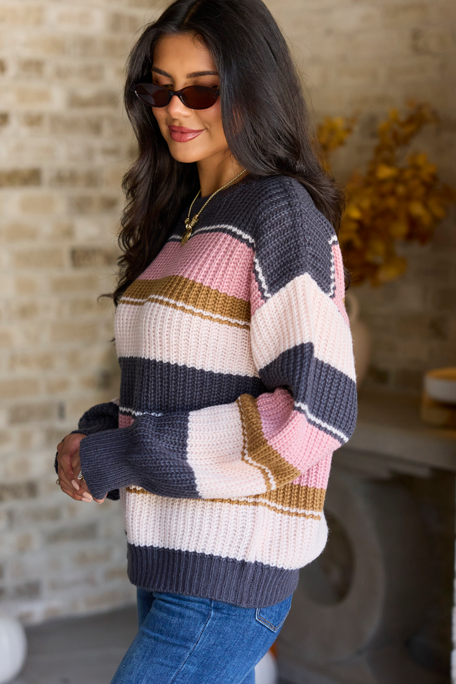 Better In Color Multi Striped Sweater