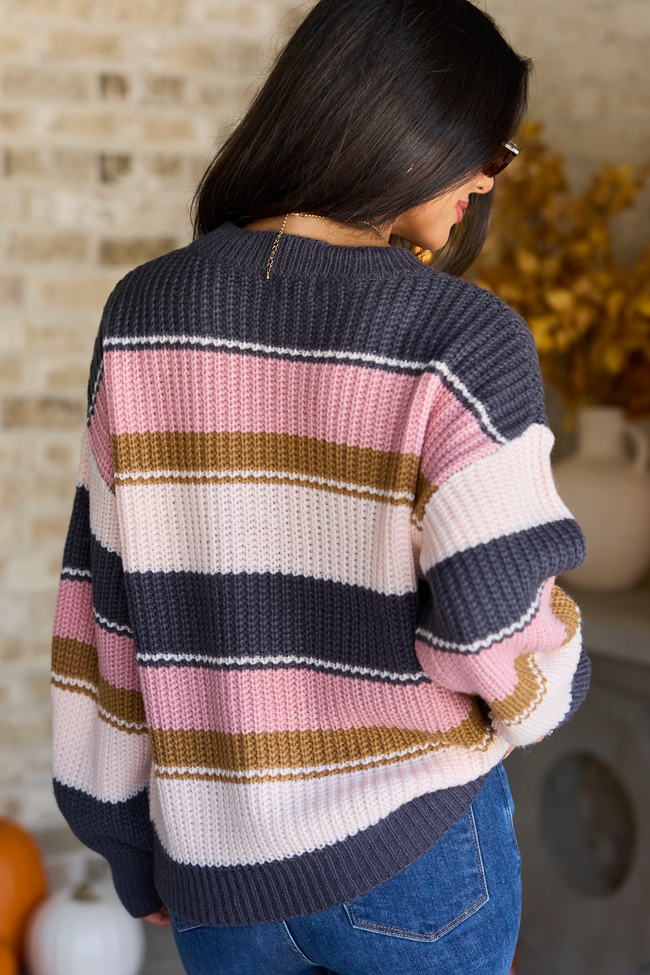 Better In Color Multi Striped Sweater