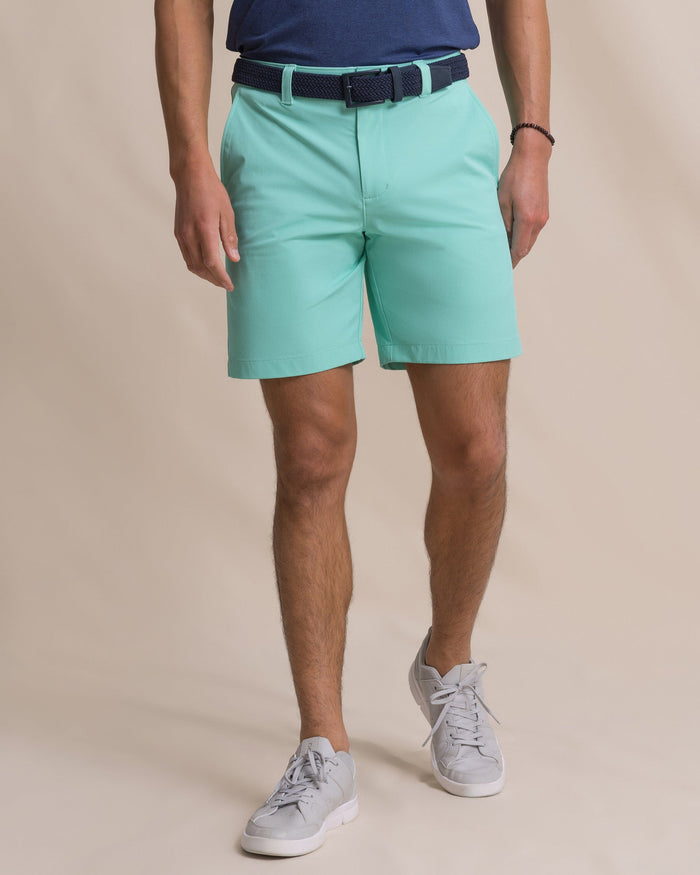 The front view of the Southern Tide Birdie 8" Coastal Breeze® Performance Short by Southern Tide - Gulf Shores