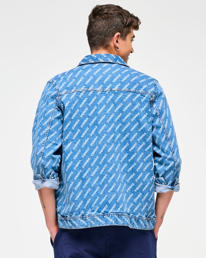 Denim # Blue Jean Long Denim Jacket