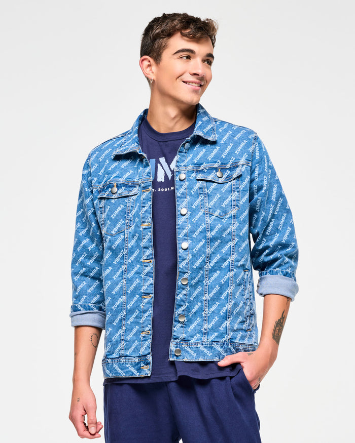 Denim # Blue Jean Long Denim Jacket