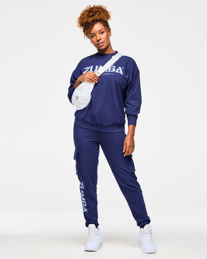 Denim # Blue Jean Men's Pullover Sweatshirt
