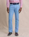 The front view of the Southern Tide Bluewater Five Pocket Pant by Southern Tide - Ocean Channel