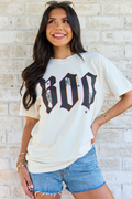 Boo Ivory Graphic Tee