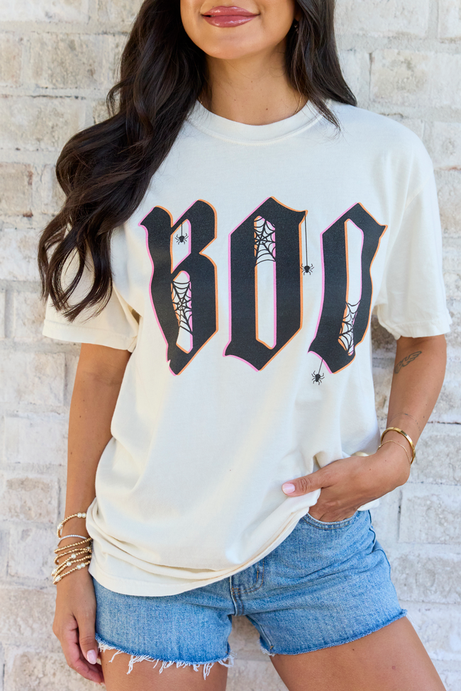 Boo Ivory Graphic Tee