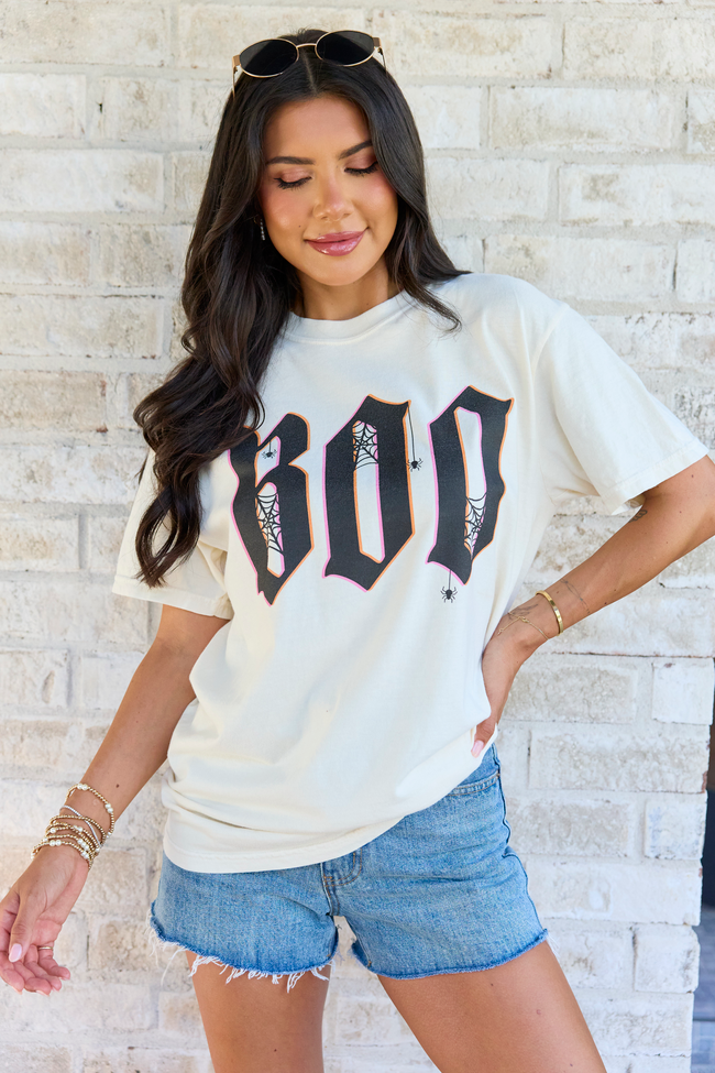 Boo Ivory Graphic Tee