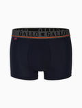 Boxer basico intimo cotone blu tinta unita - Gallo 1927 - Official Online Shop