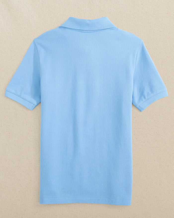 The back view of the Southern Tide Boys Skipjack Polo by Southern Tide - Ocean Channel
