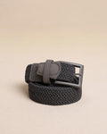 The front view of the Southern Tide Caddie Braided Belt by Southern Tide - Castle Rock