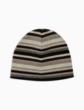 Calotta unisex pile nero righe multicolor - Gallo 1927 - Official Online Shop