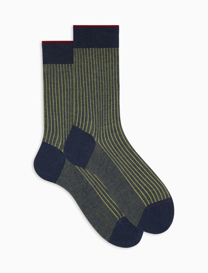 Calze corte uomo cotone jeans vanisé - Gallo 1927 - Official Online Shop