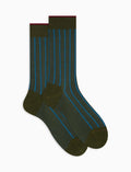 Calze corte uomo cotone militare twin rib spaziata - Gallo 1927 - Official Online Shop