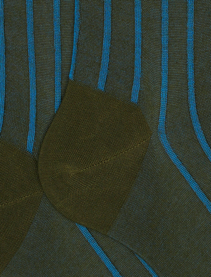 Calze corte uomo cotone militare twin rib spaziata - Gallo 1927 - Official Online Shop