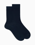 Calze corte uomo cotone tinta unita blu - Gallo 1927 - Official Online Shop