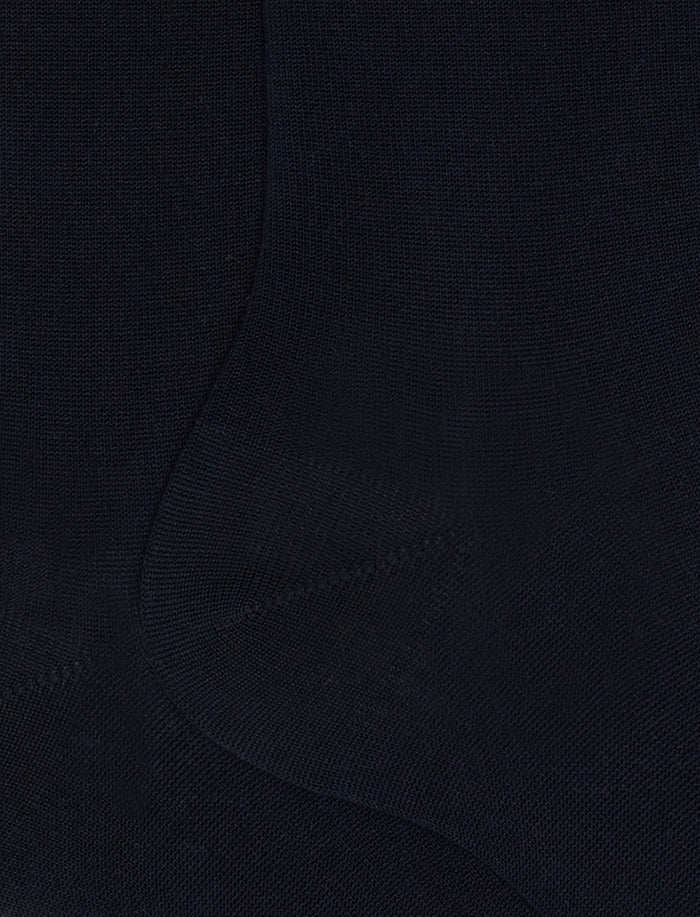 Calze corte uomo cotone tinta unita blu - Gallo 1927 - Official Online Shop