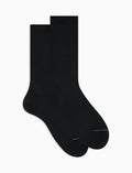Calze corte uomo cotone tinta unita grigio - Gallo 1927 - Official Online Shop