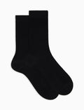 Calze corte uomo cotone tinta unita nero - Gallo 1927 - Official Online Shop