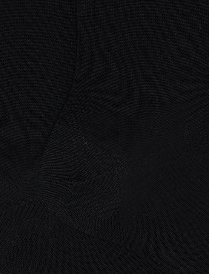 Calze corte uomo cotone tinta unita nero - Gallo 1927 - Official Online Shop