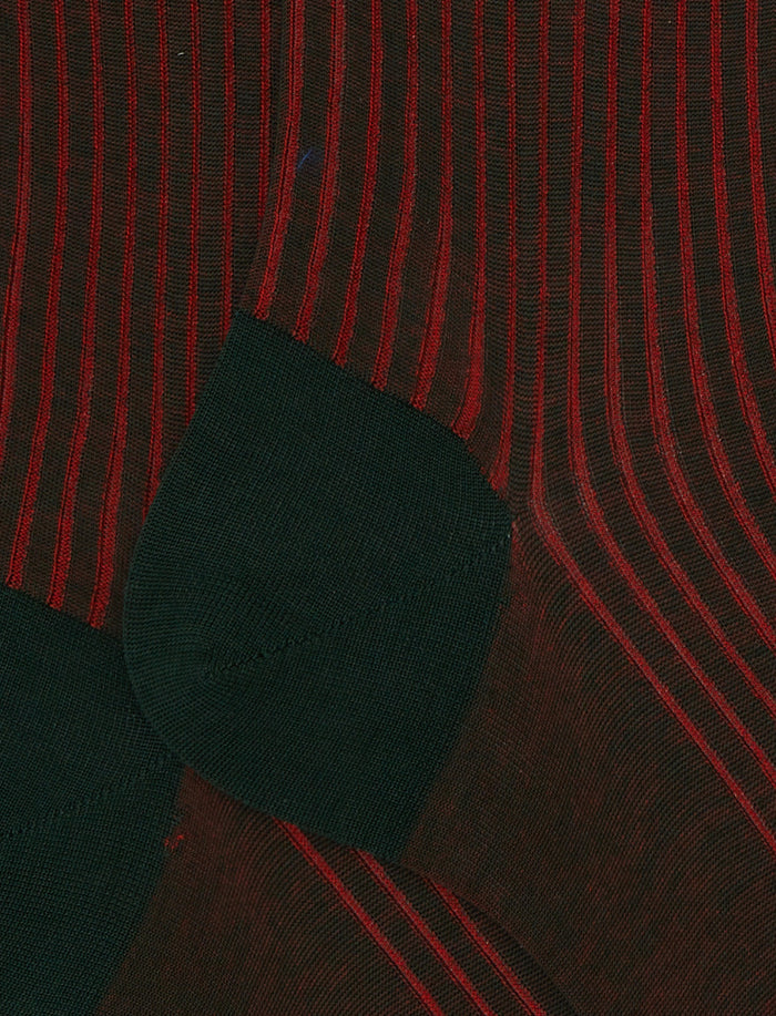 Calze corte uomo cotone verde vanisé - Gallo 1927 - Official Online Shop
