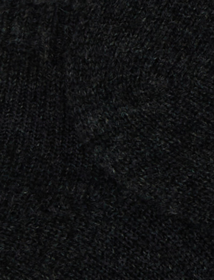 Calze fantasmini uomo cashmere grigio tinta unita - Gallo 1927 - Official Online Shop