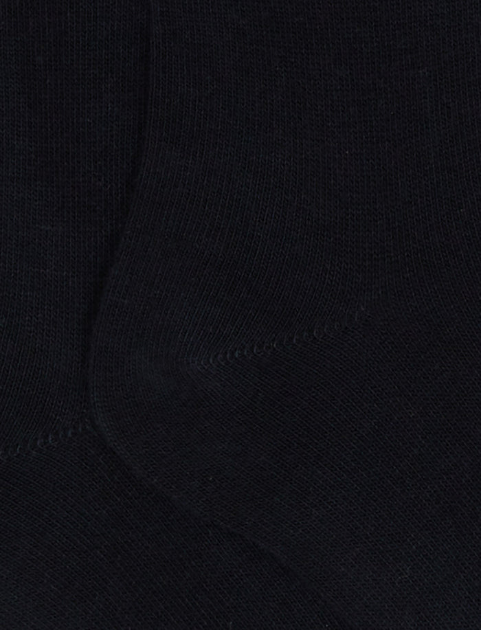 Calze lunghe bambino cotone blu tinta unita - Gallo 1927 - Official Online Shop