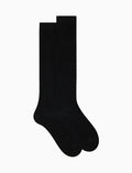 Calze lunghe uomo cotone antracite tinta unita - Gallo 1927 - Official Online Shop
